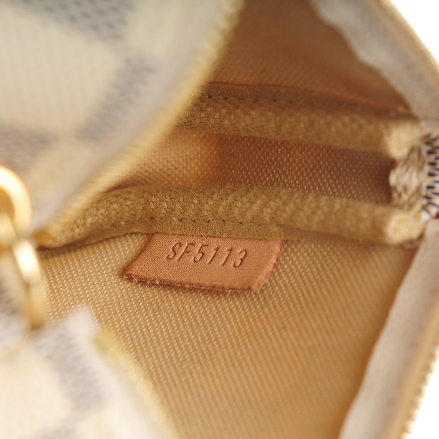 Louis Vuitton Damier Azur Mini Pochette Accessories 7 of 7