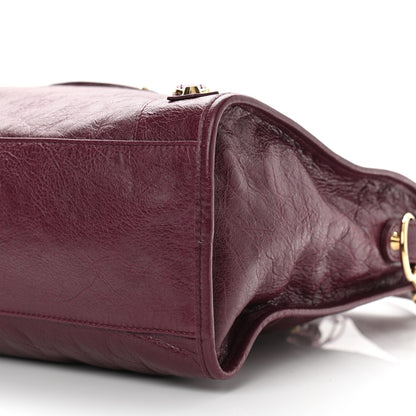 Balenciaga Agneau Classic Gold Hardware City Violet Prune 10 of 10