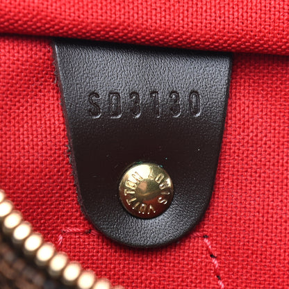 Louis Vuitton Damier Ebene Speedy 25 7 of 9