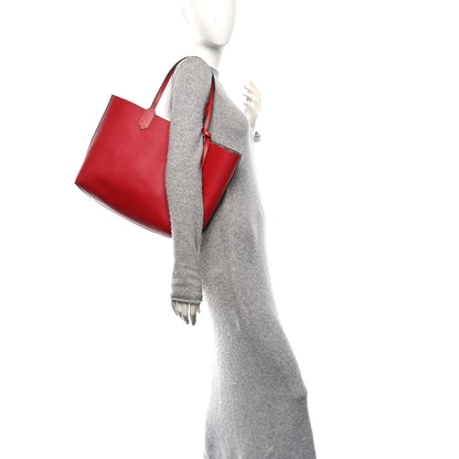 Gucci GG Supreme Monogram Medium Reversible Tote Beige Red 2 of 15