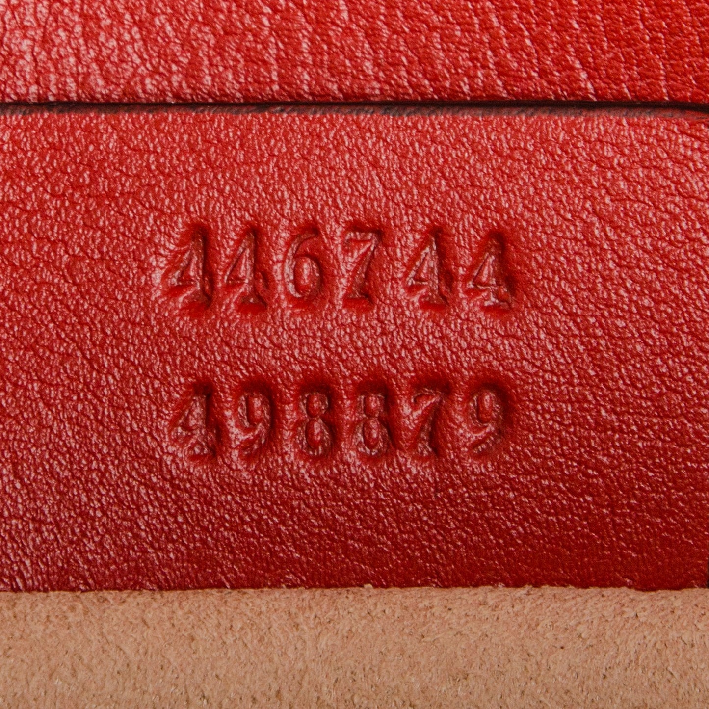 Calfskin Matelasse Mini GG Marmont Shoulder Bag Hibiscus Red