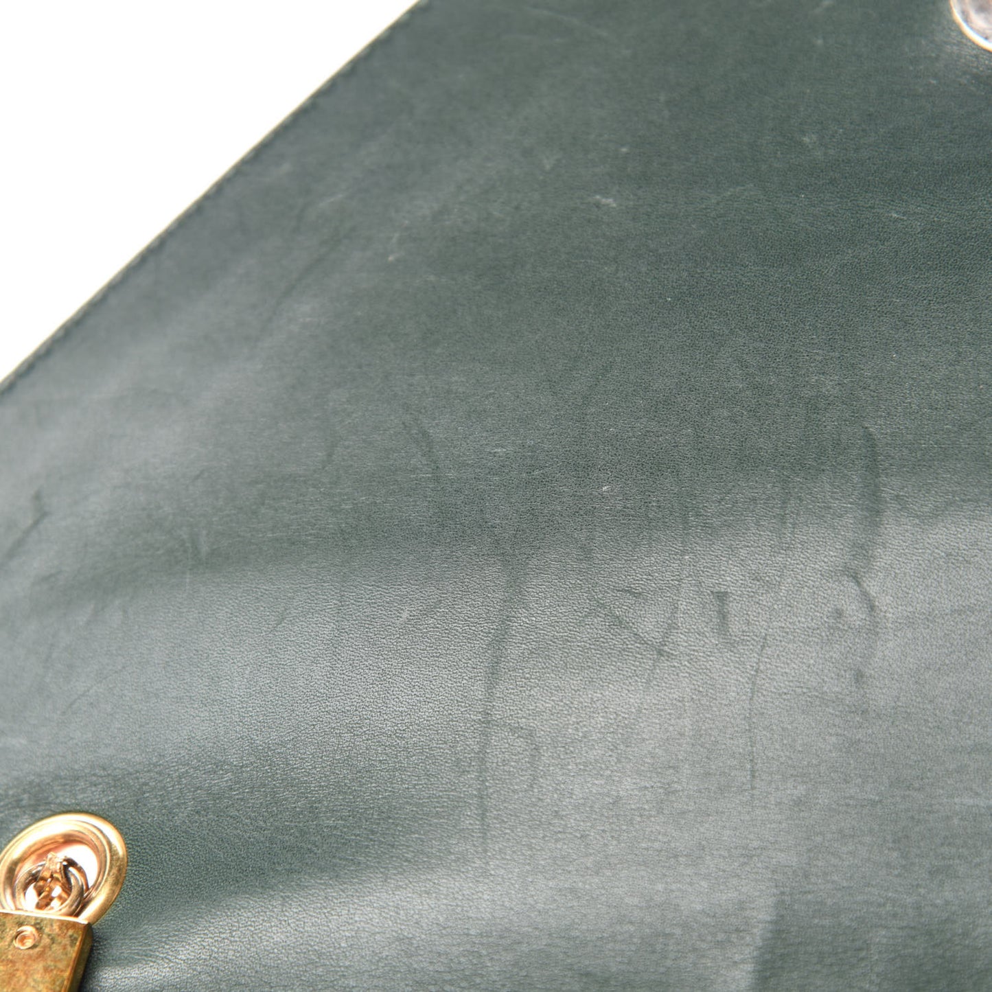 Calfskin Medium Classic Betty Dark Green