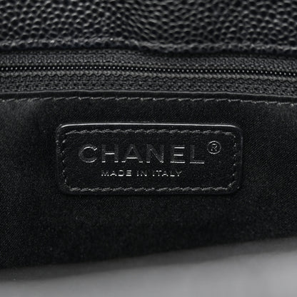 Chanel Caviar Quilted Grand Shopping Tote GST Black 6 of 14