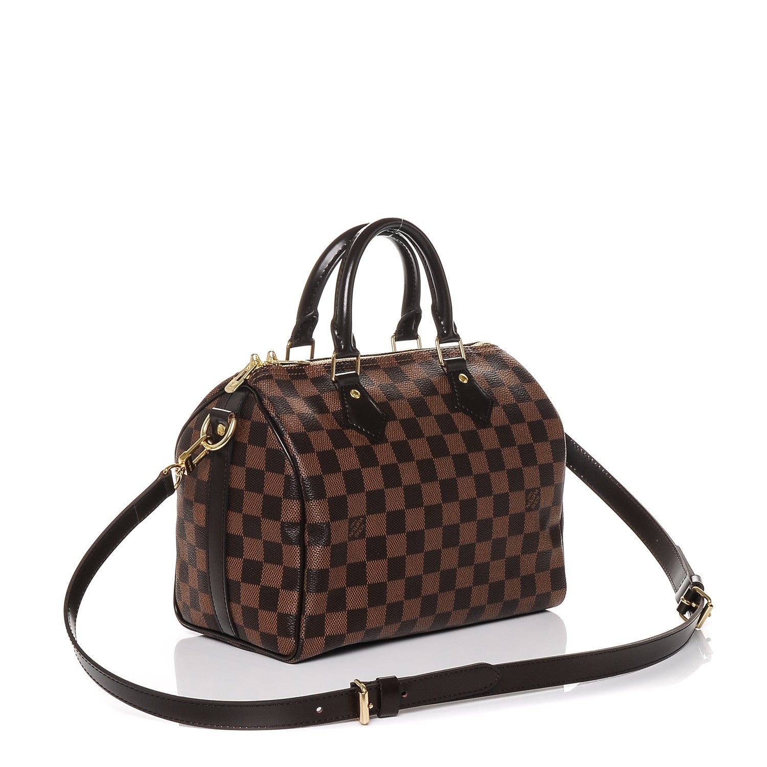 Louis Vuitton Damier Ebene Speedy Bandouliere 25 3 of 6