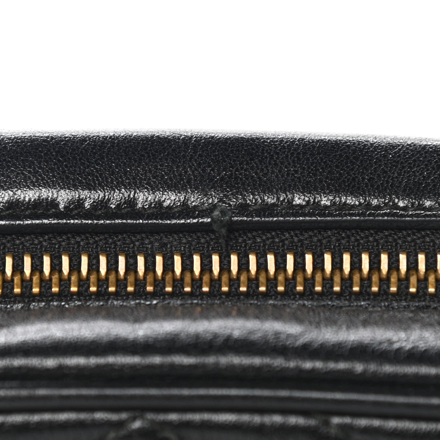 Calfskin Matelasse Mini GG Marmont Chain Shoulder Bag Black