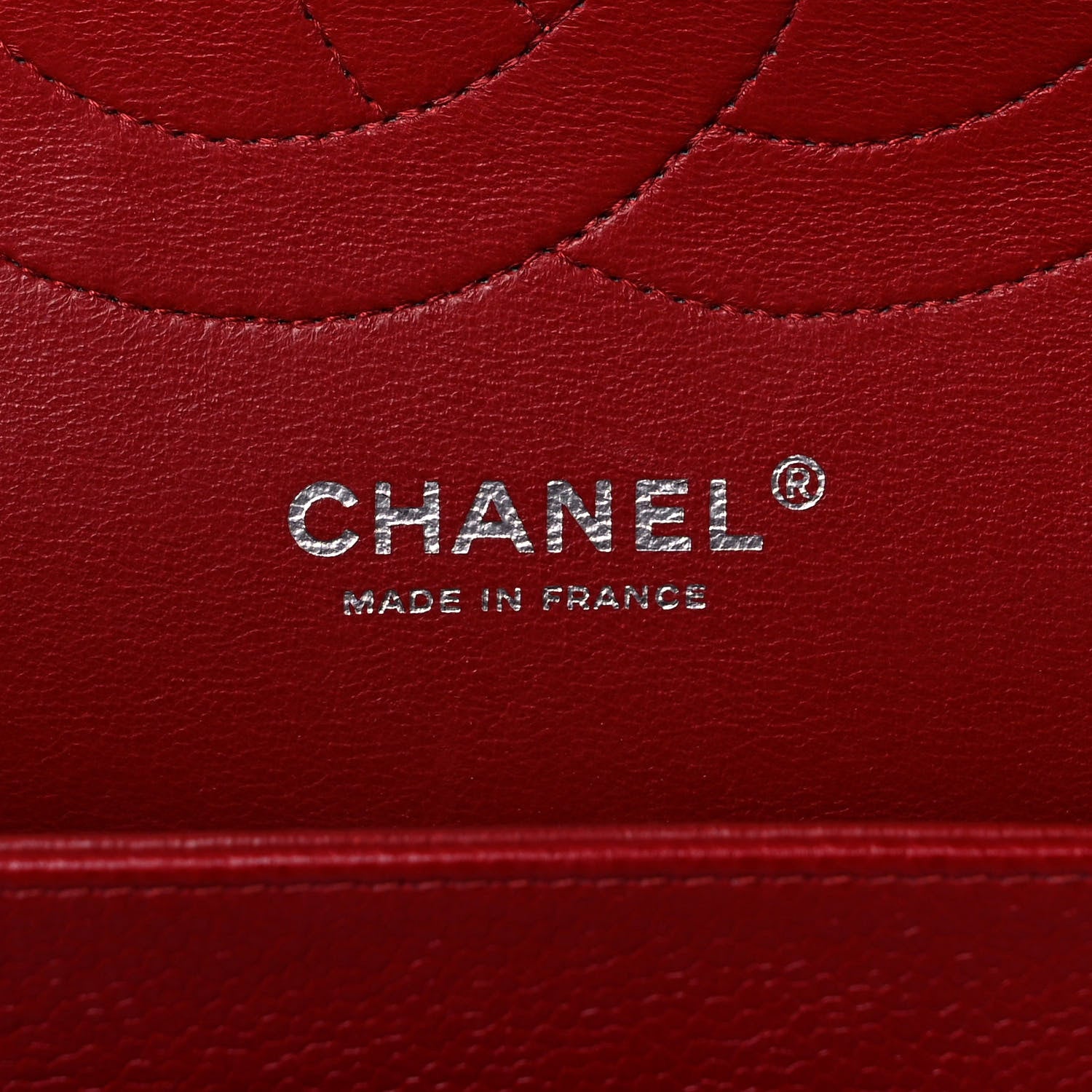 Chanel Caviar Quilted Jumbo Double Flap Dark Red 6 of 15