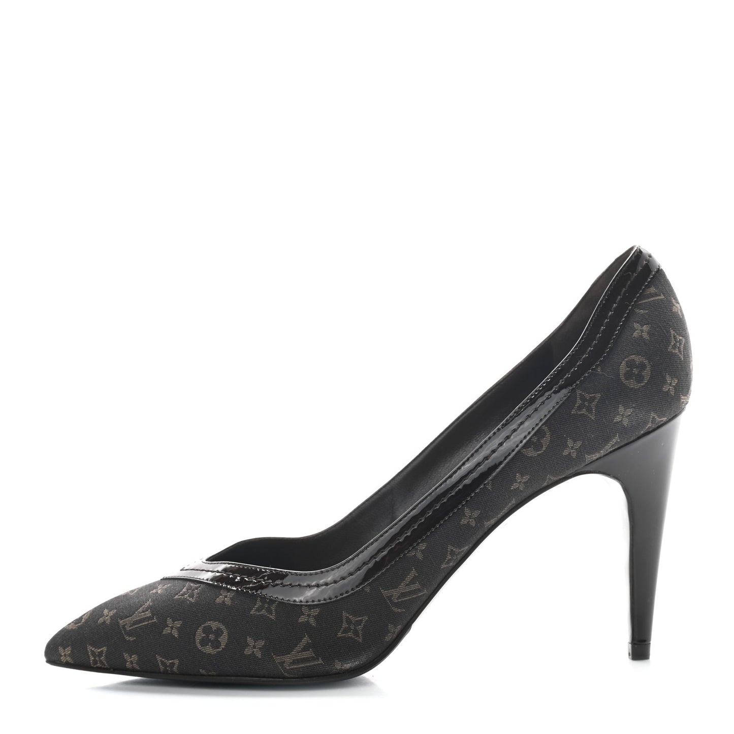 Mini Monogram Luxembourg Pumps 40 Brown