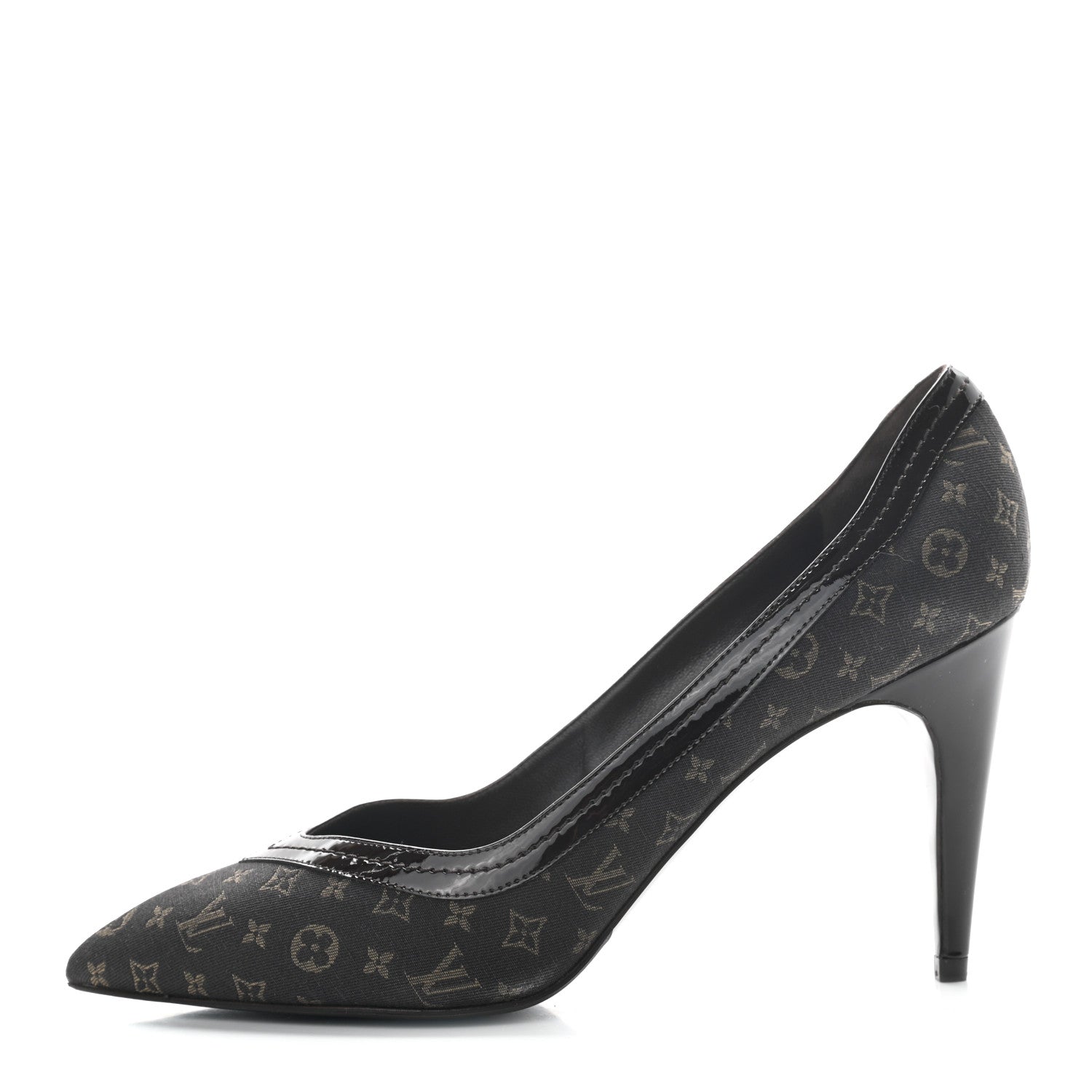 Louis Vuitton Mini Monogram Luxembourg Pumps 40 Brown 1 of 8