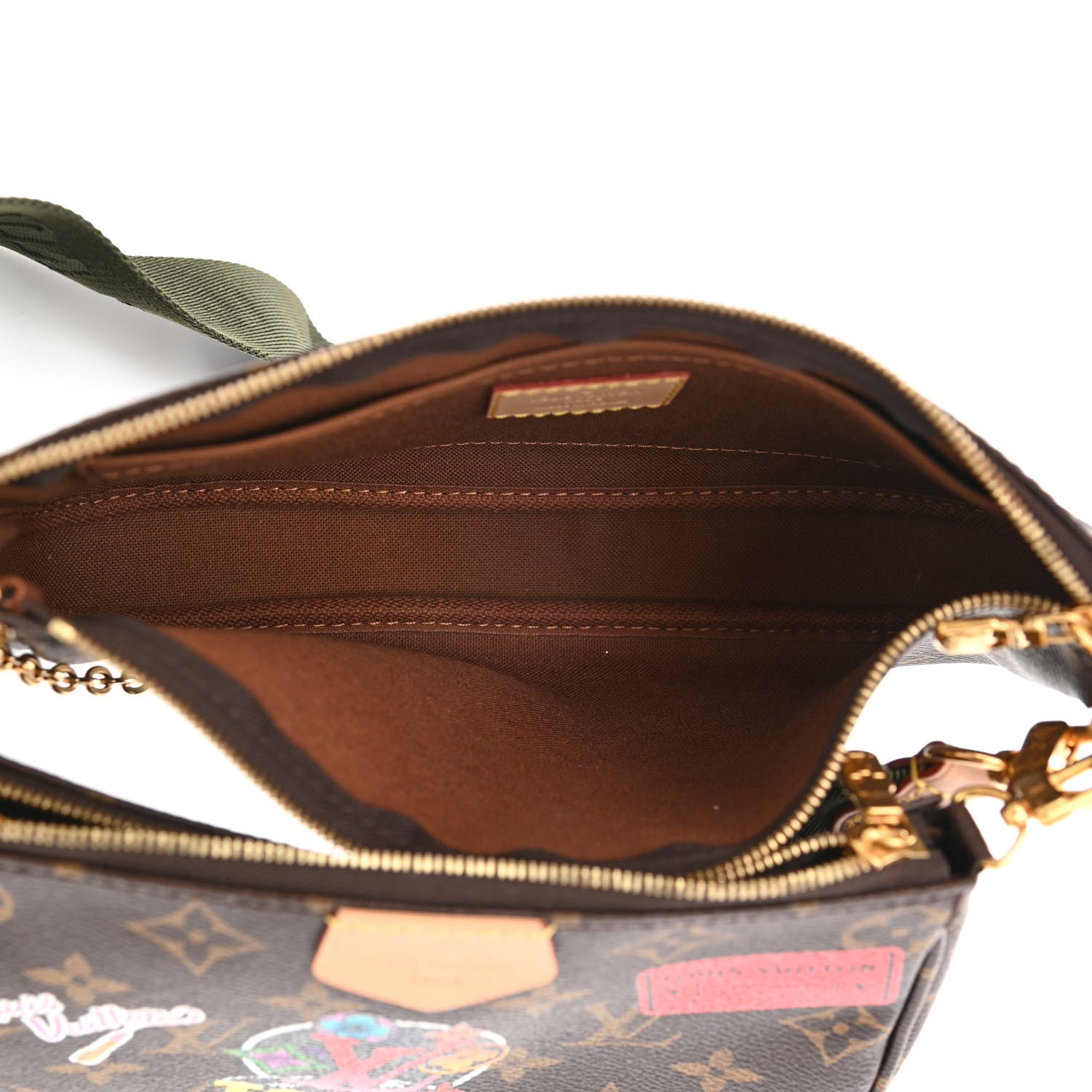 Louis Vuitton Monogram My LV World Tour Multi Pochette Accessories Kaki 5 of 12