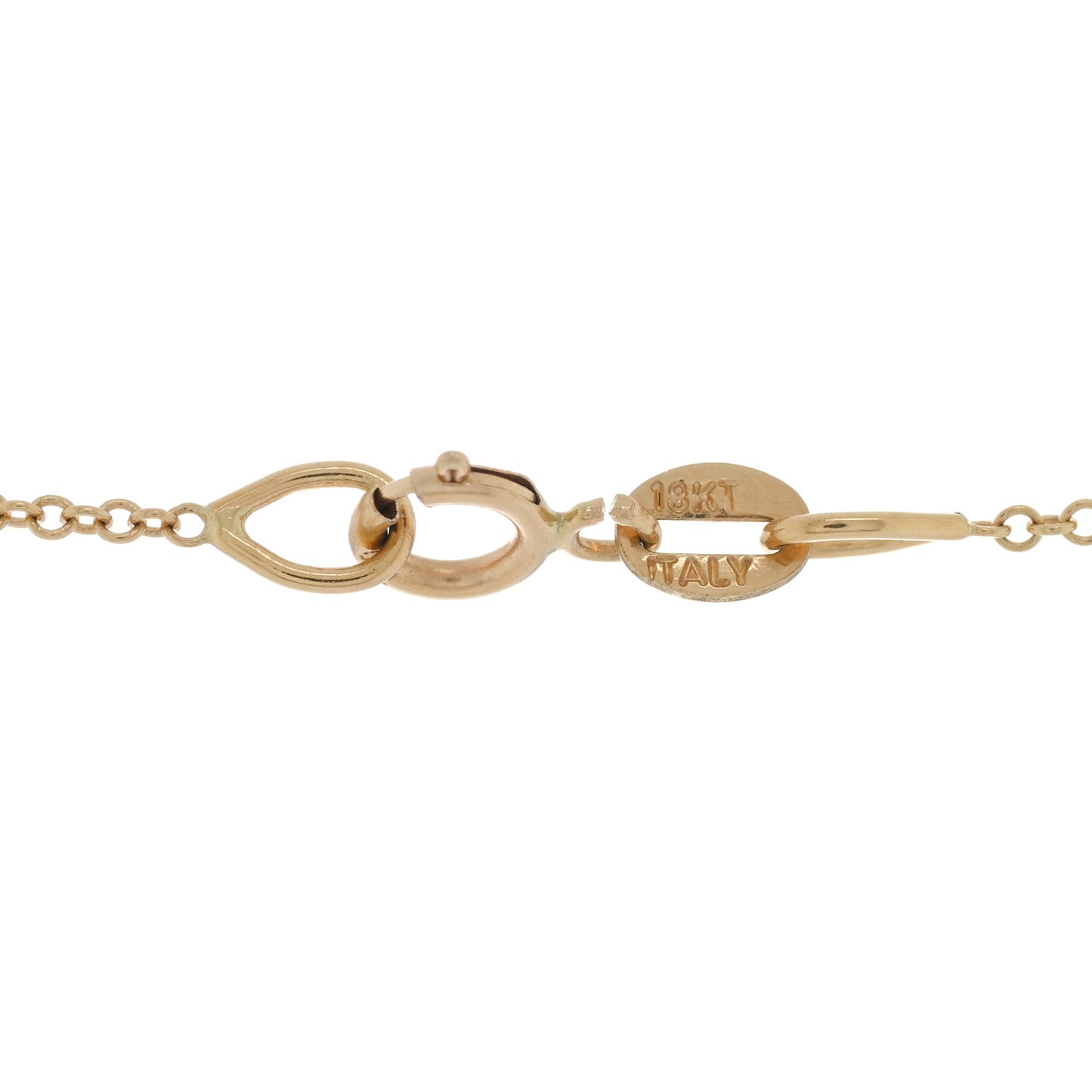 18K Yellow Gold Turquoise Open Heart Pendant Necklace