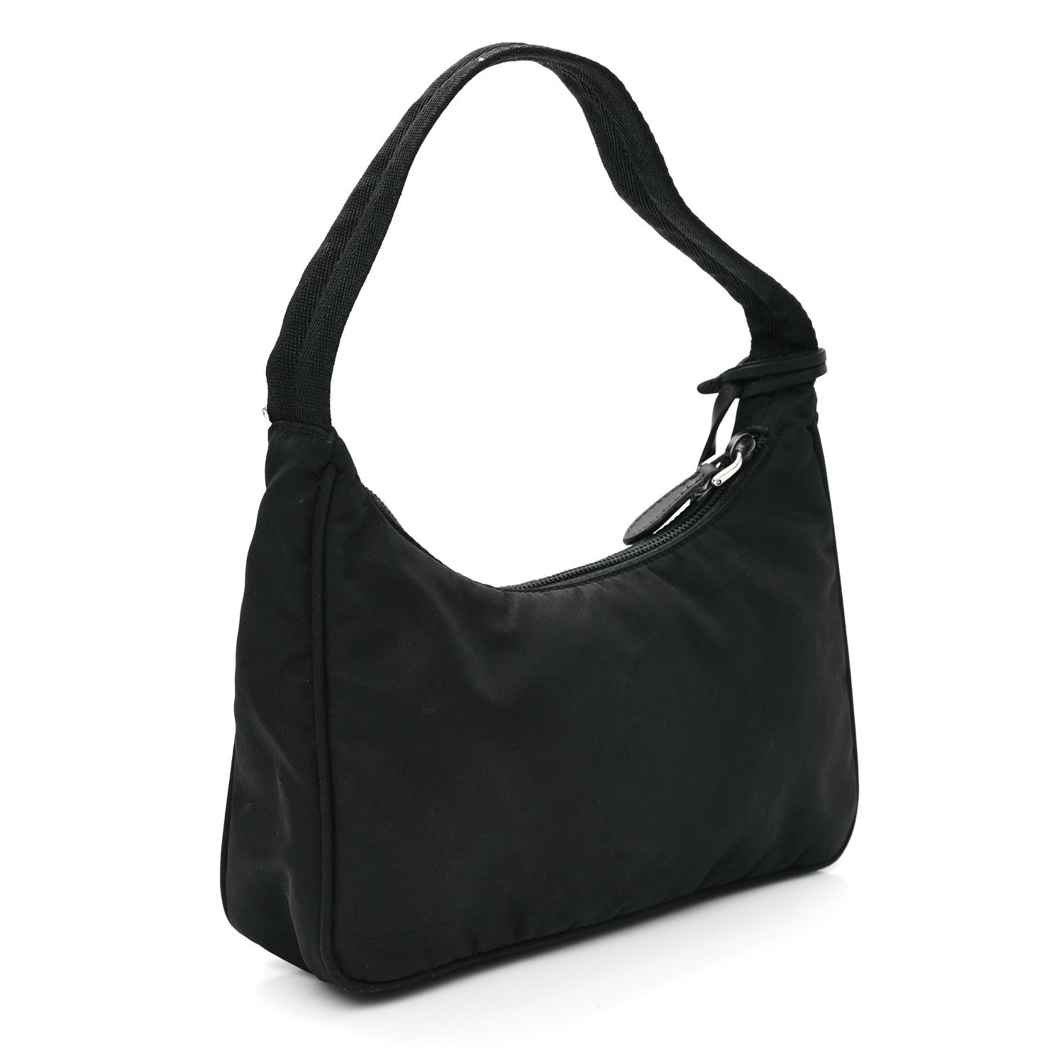 Prada Tessuto Nylon Mini Re-Edition 2000 Bag Black 3 of 16