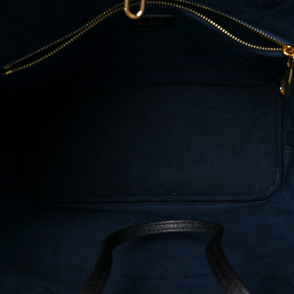 Louis Vuitton Empreinte Monogram Giant Neverfull MM Black 4 of 10