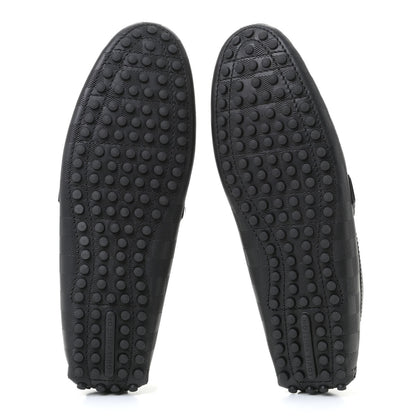 Louis Vuitton Damier Infini Hockenheim Moccasin Loafers 9 Onyx 6 of 11