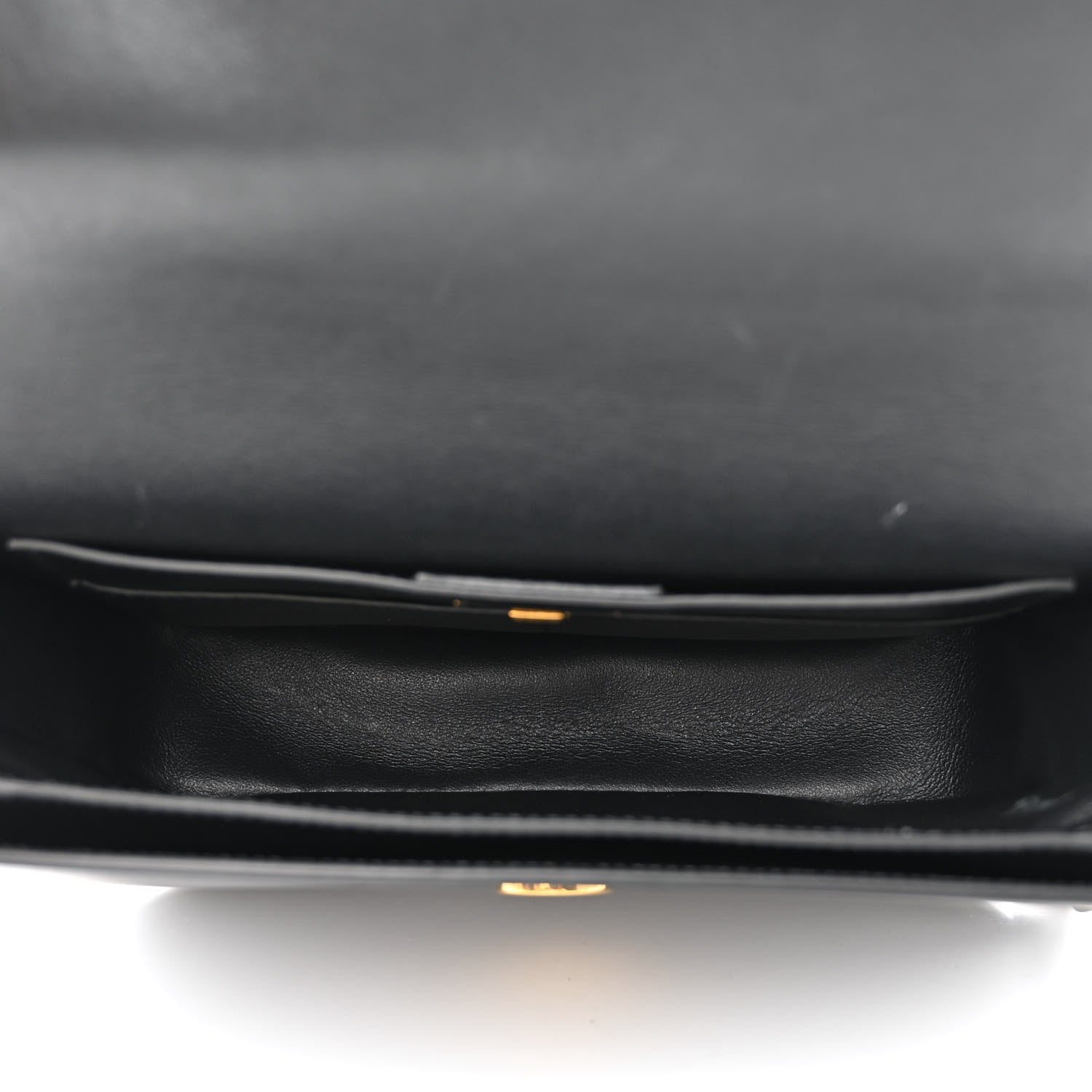Salvatore Ferragamo Calfskin Trapezio Crossbody Black 5 of 10