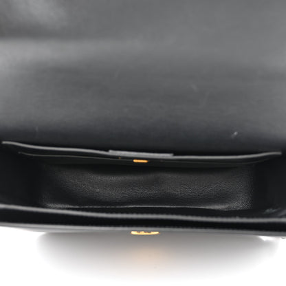 Salvatore Ferragamo Calfskin Trapezio Crossbody Black 5 of 10