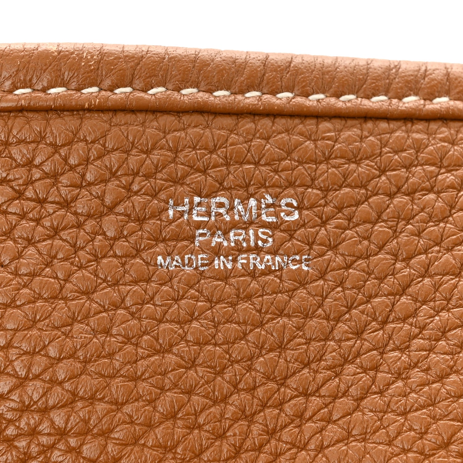 Hermes Taurillon Clemence Evelyne III GM Gold 6 of 13