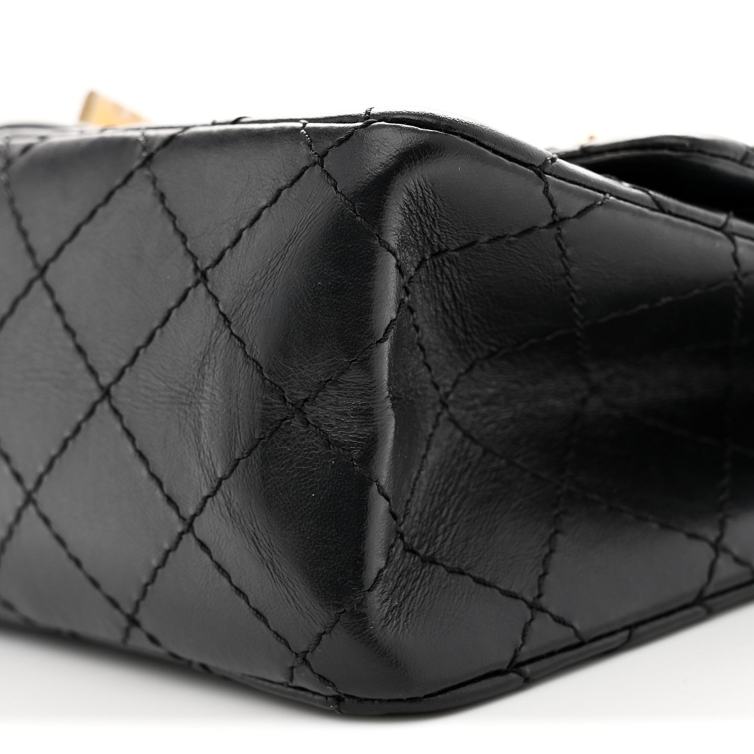 Chanel Aged Calfskin Lucky Charms 2.55 Reissue 225 Flap Black 10 of 11