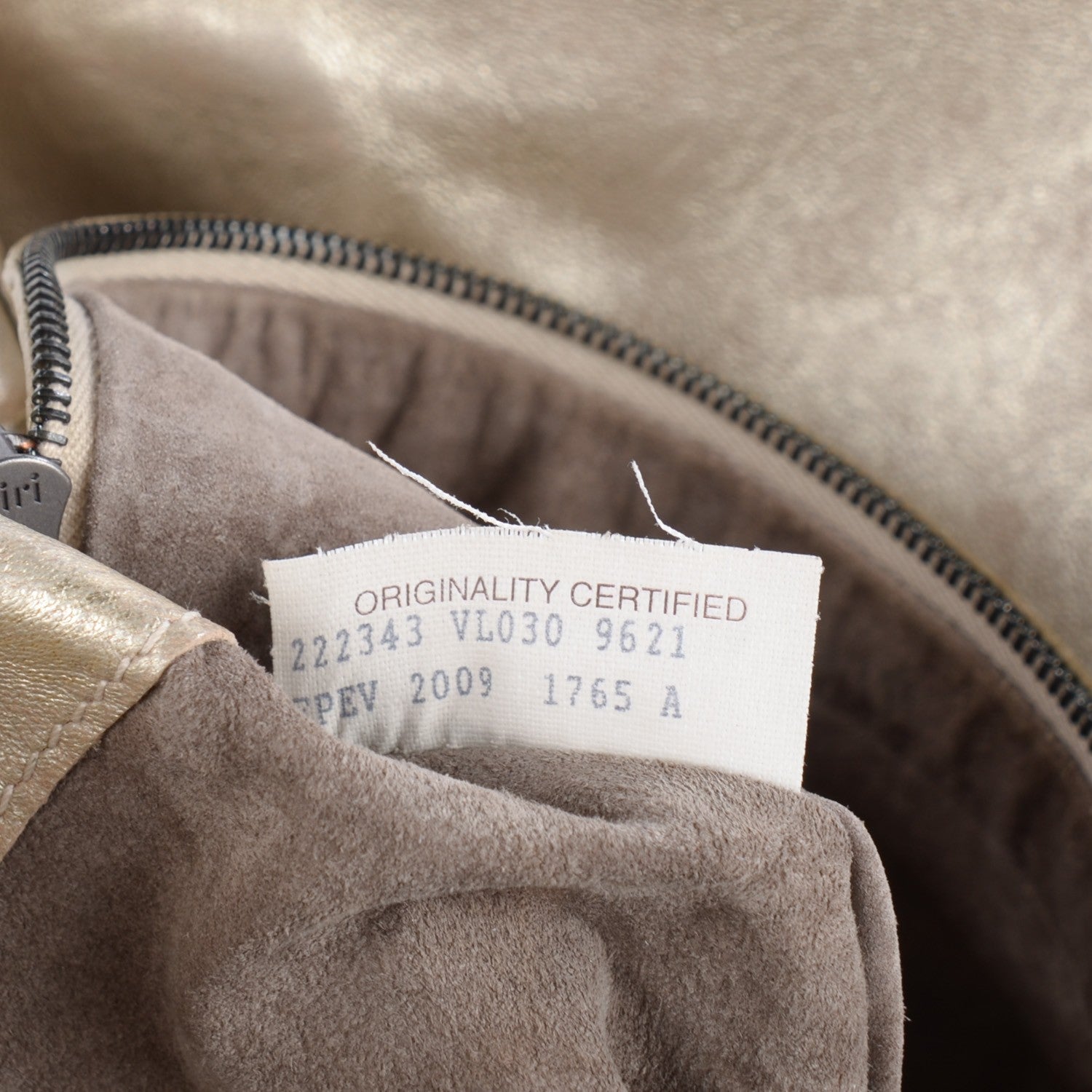 Bottega Veneta Washed Lambskin Mineral Budoir Tote Gold 8 of 9