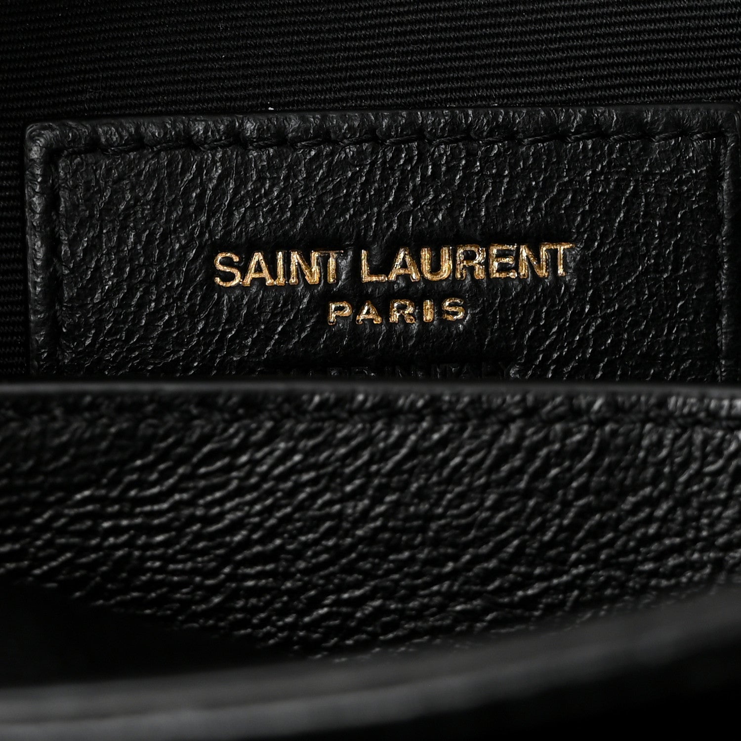 Saint Laurent Crinkled Calfskin Matelasse Monogram Medium Niki Chain Satchel Black 6 of 10