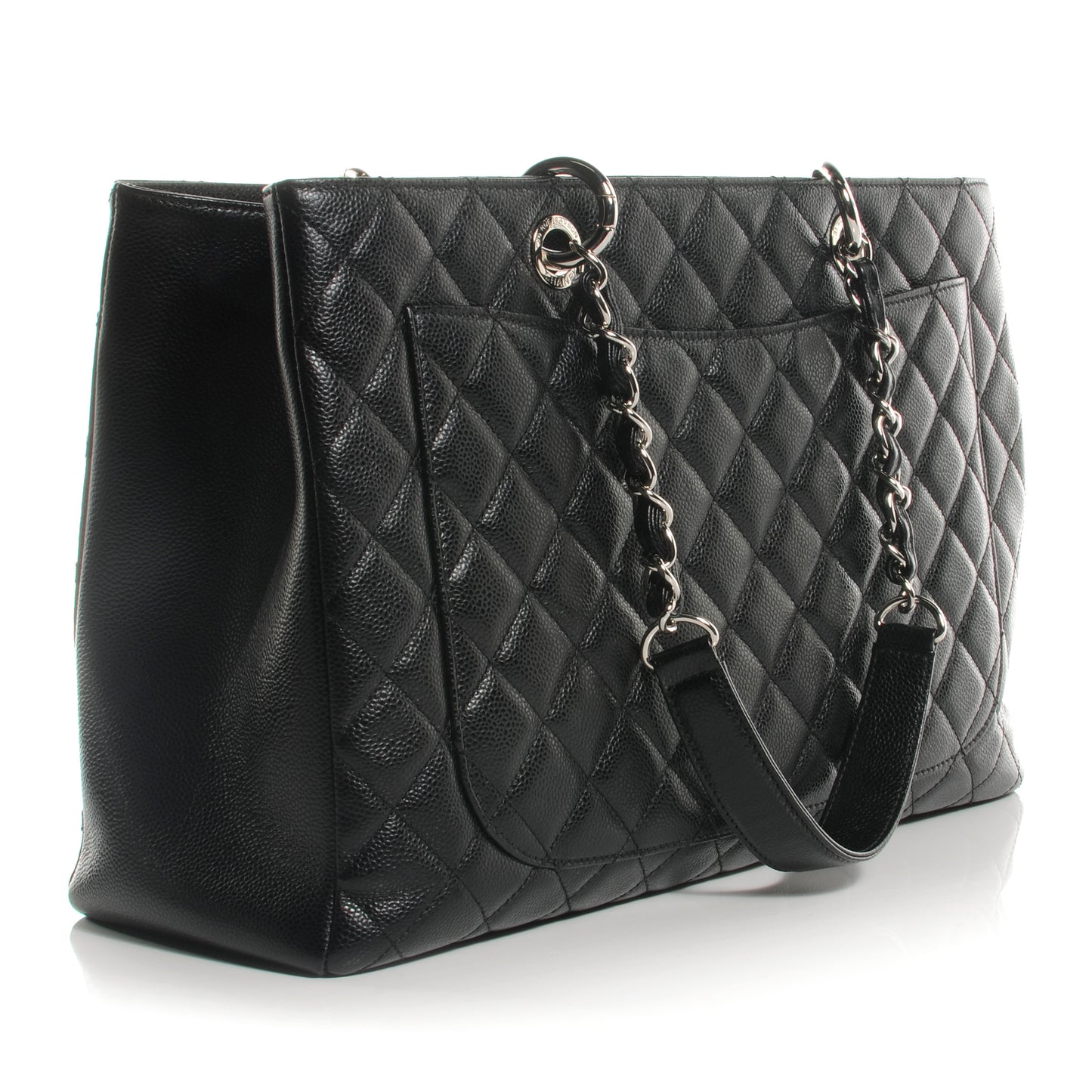 Caviar XL Grand Shopping Tote GST Black