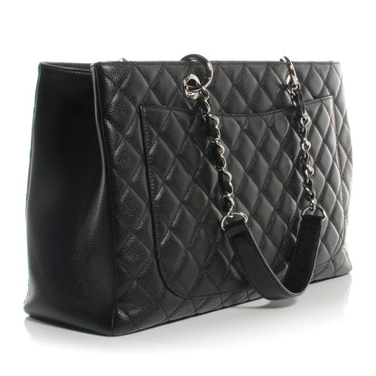 Chanel Caviar XL Grand Shopping Tote GST Black 3 of 8