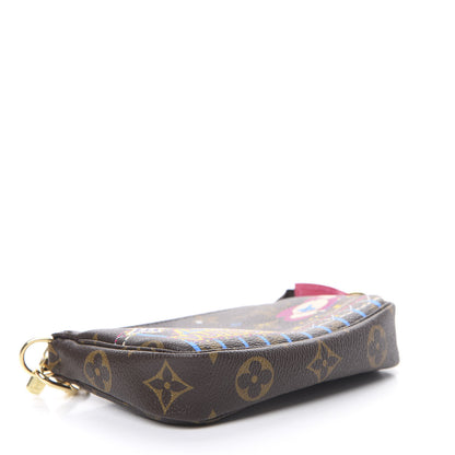 Louis Vuitton Monogram 2020 Christmas Animation Roller Coaster Mini Pochette Accessories Pivoine 3 of 7