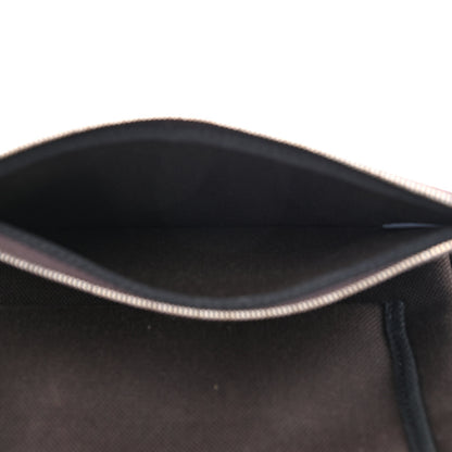Hermes Toile Militaire Vache Hunter Laque Herbag Zip Retourne PM 31 Ebene Black 7 of 14