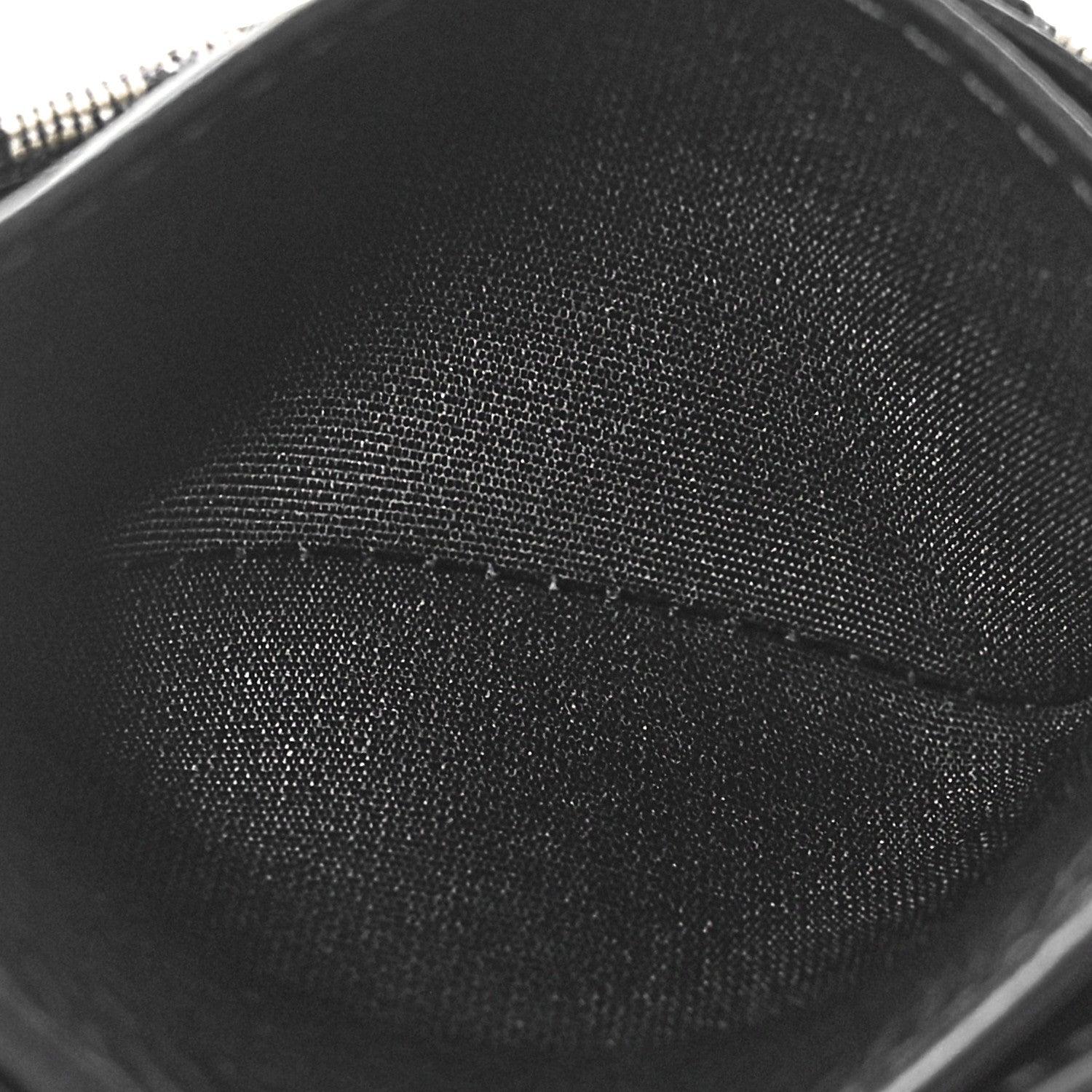 Christian Dior Grained Calfskin Oblique Card Holder Black 5 of 6