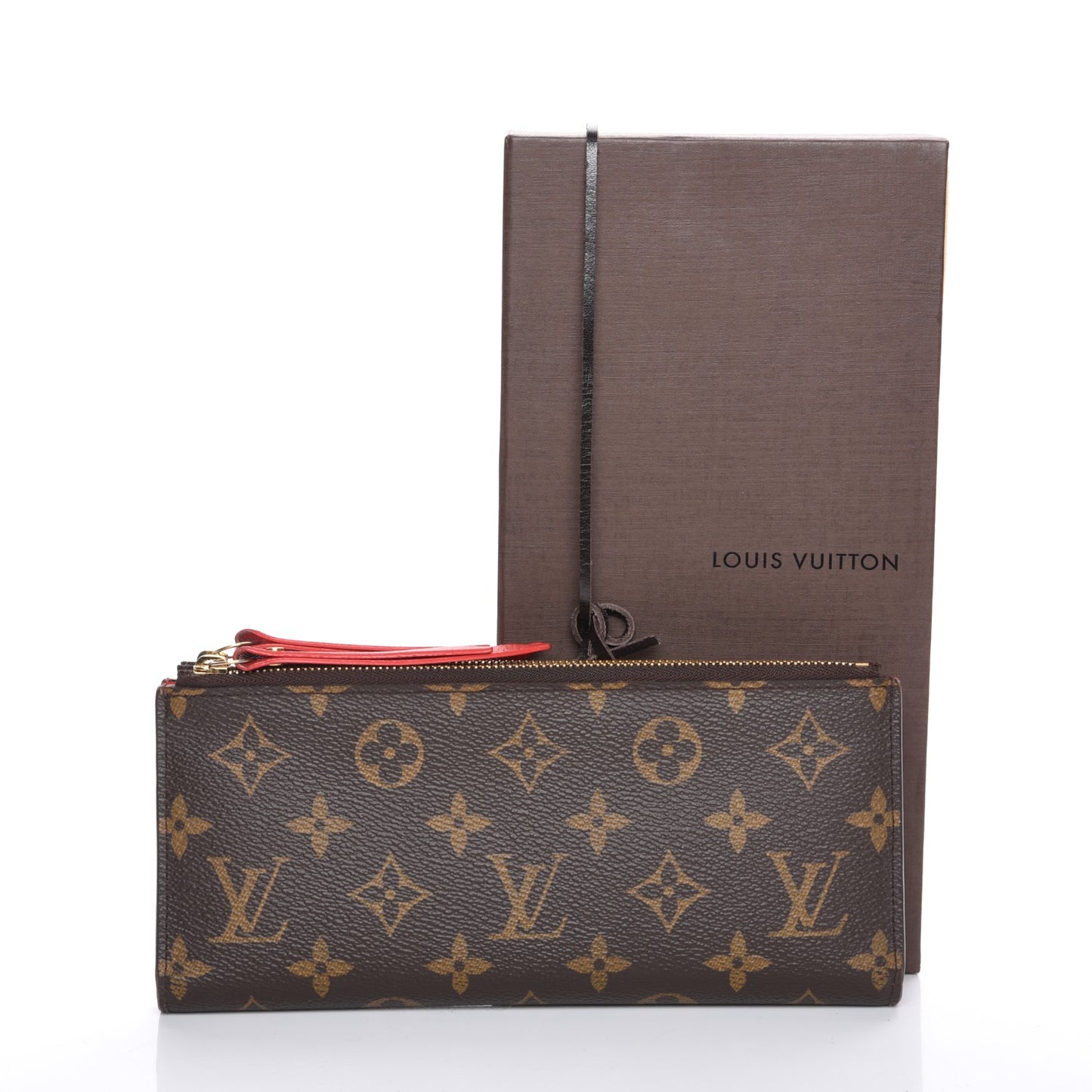 Monogram Adele Wallet Coquelicot