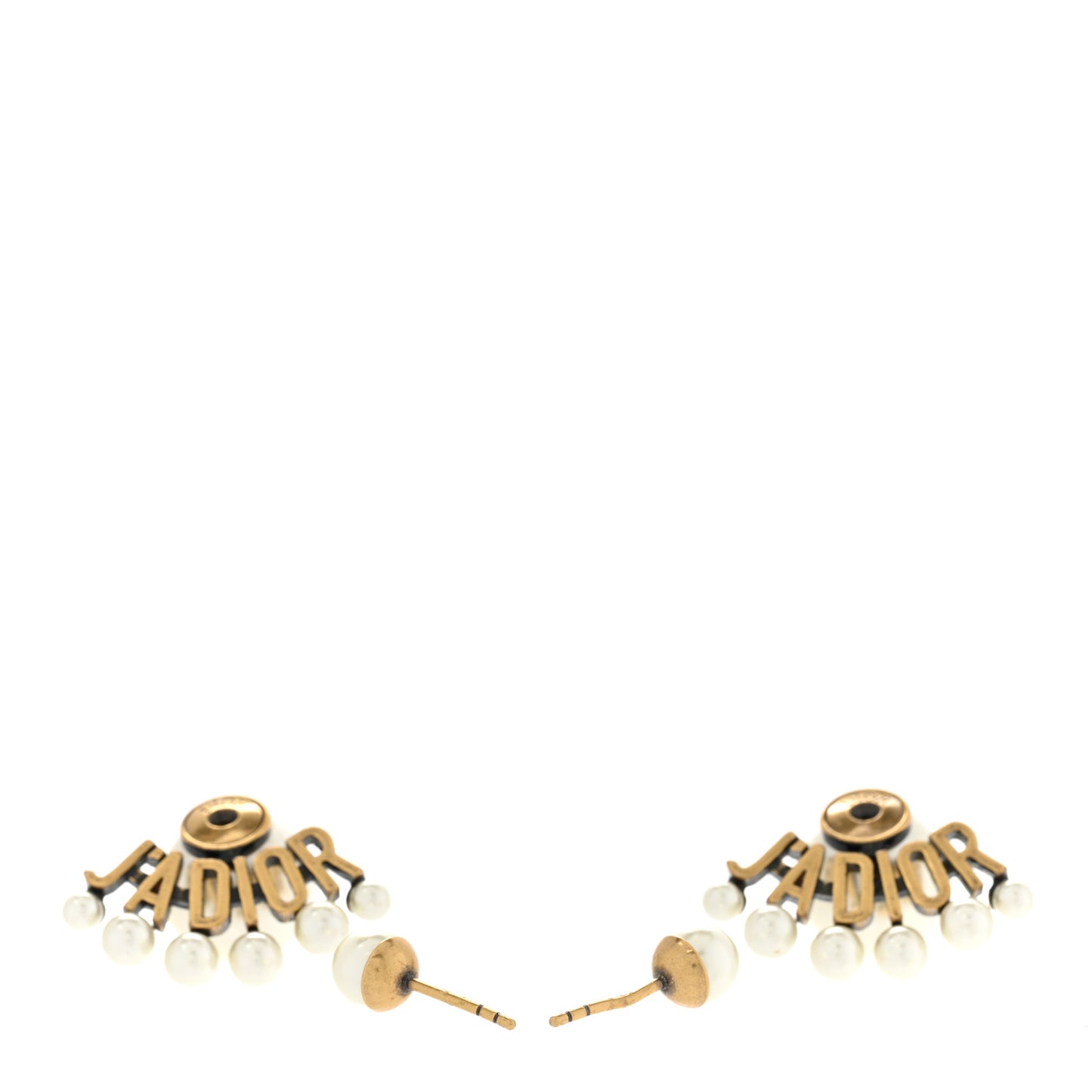 Pearl J'Adior Dior Tribal Earrings