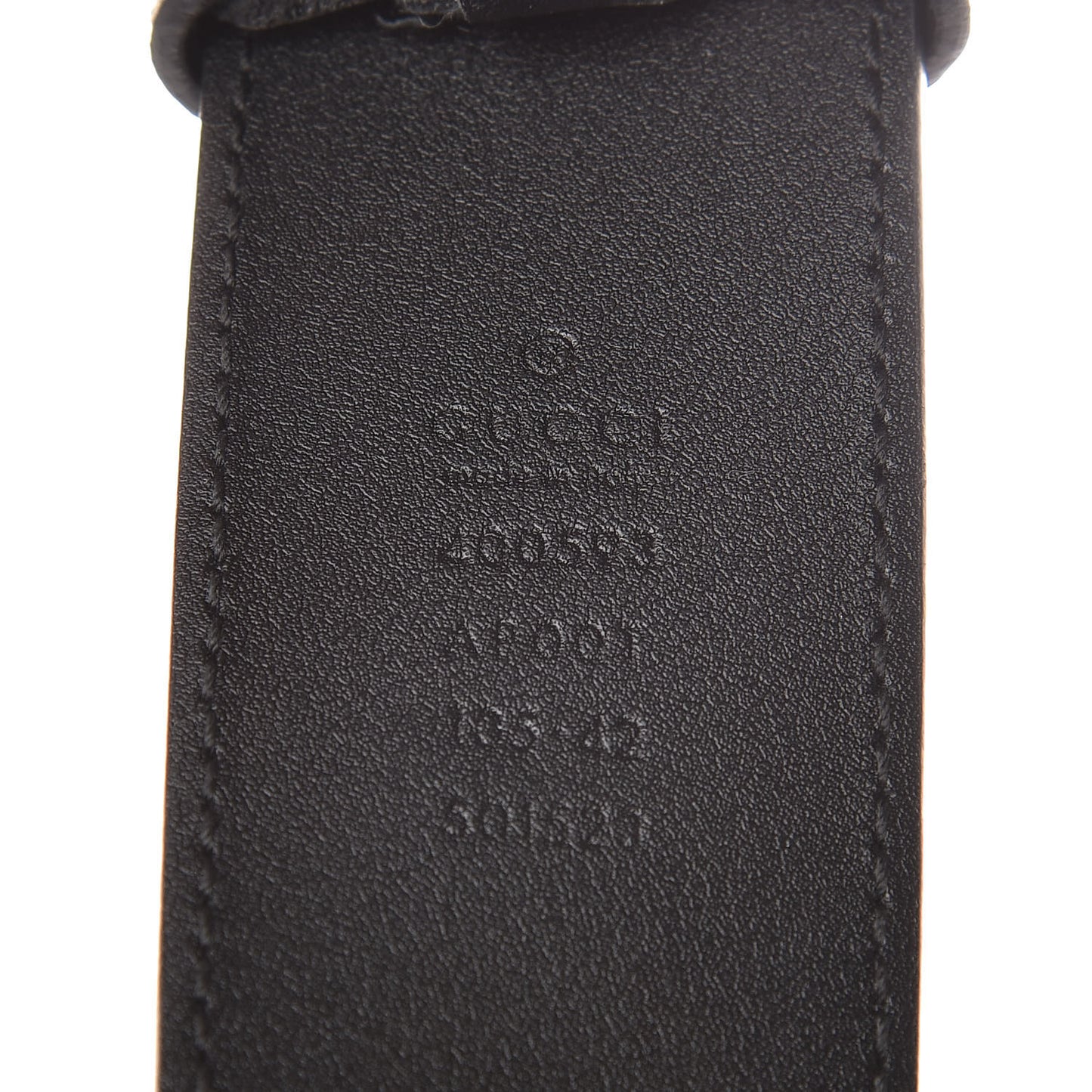 Calfskin Double G 40mm Belt 105 42 Black