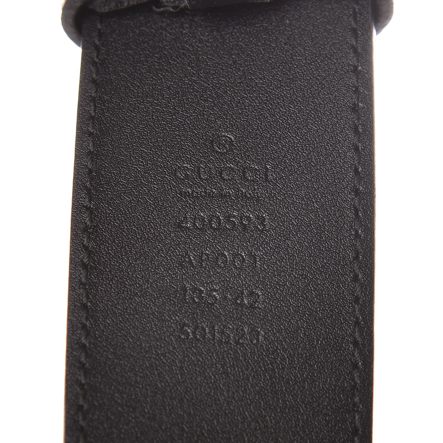 Gucci Calfskin Double G 40mm Belt 105 42 Black 4 of 9