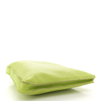 Hermes Lambskin Clou De Selle Pouch Kiwi 4 of 12