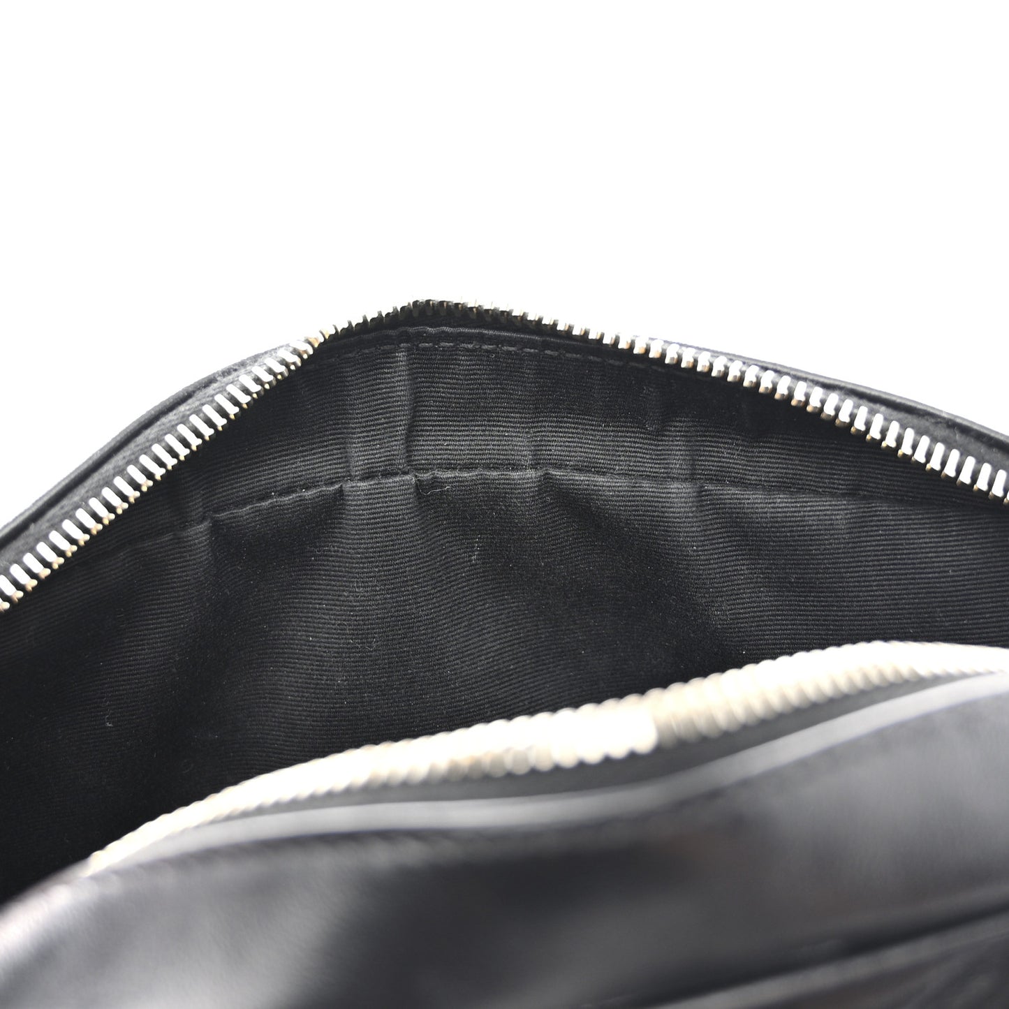 Calfskin Matelasse Monogram Lou Camera Bag Black