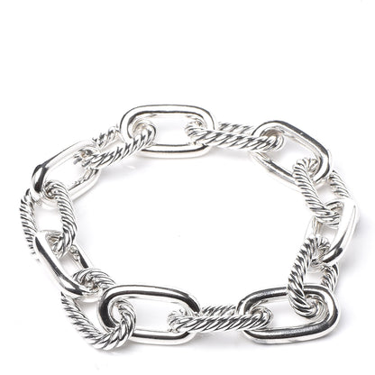David Yurman Sterling Silver 11mm Madison Chain Bracelet 1 of 5
