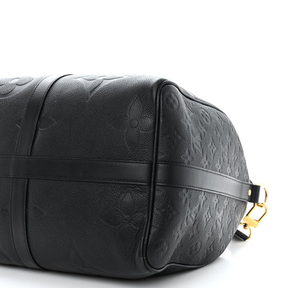 Louis Vuitton Empreinte Monogram Giant Keepall Bandouliere 45 Black 9 of 9