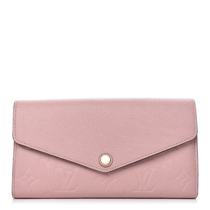 Louis Vuitton Empreinte Sarah Wallet NM Rose Poudre 1 of 7