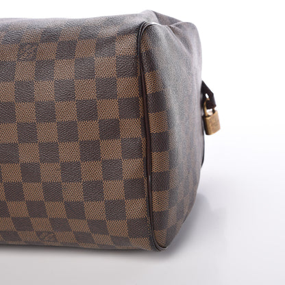 Louis Vuitton Damier Ebene Speedy 35 13 of 15
