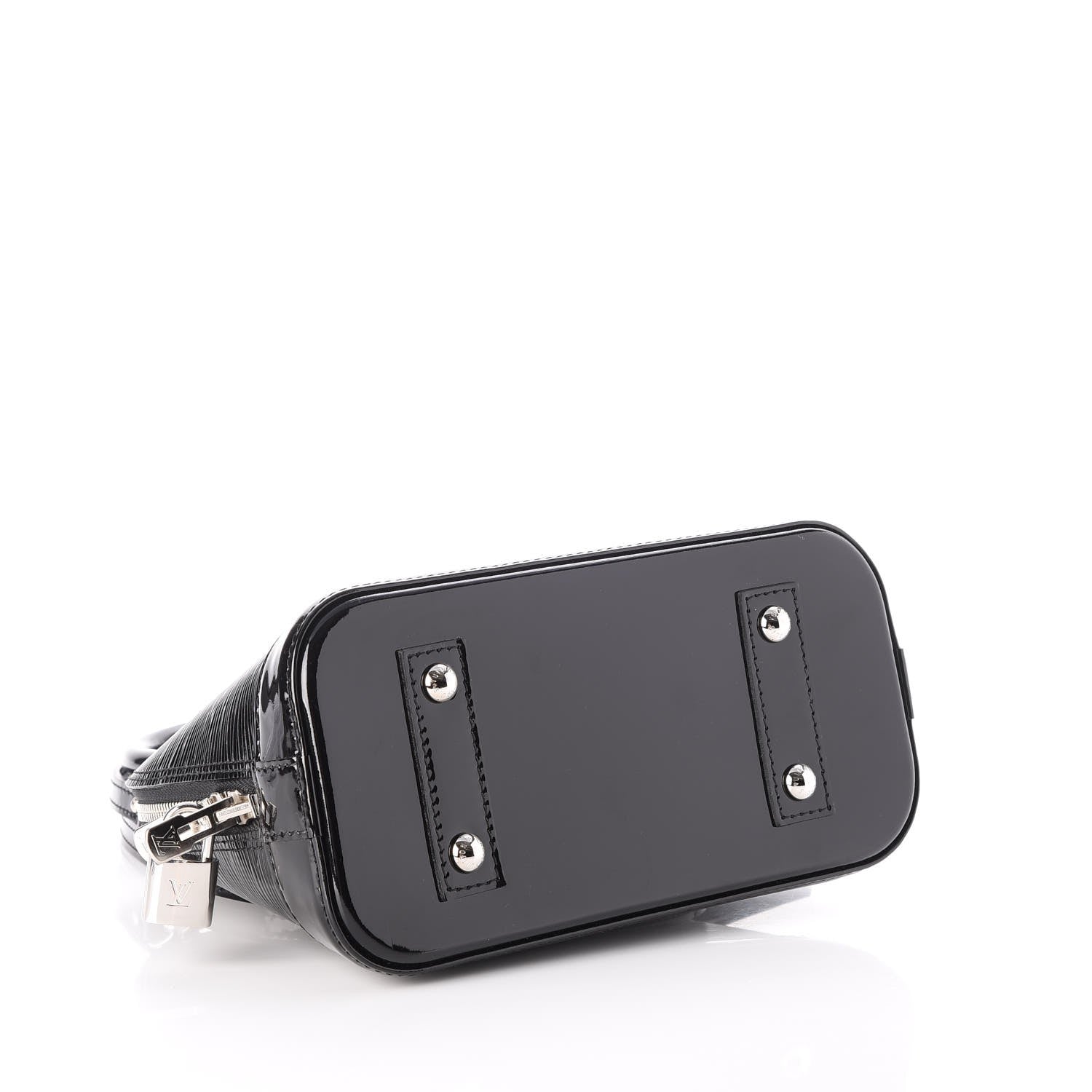Louis Vuitton Epi Electric Alma BB Black 6 of 15