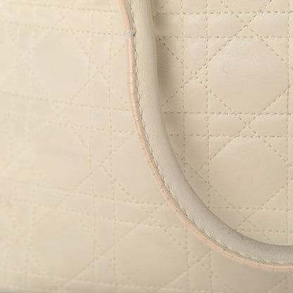 Christian Dior Lambskin Cannage Medium Soft Lady Dior Beige 13 of 18