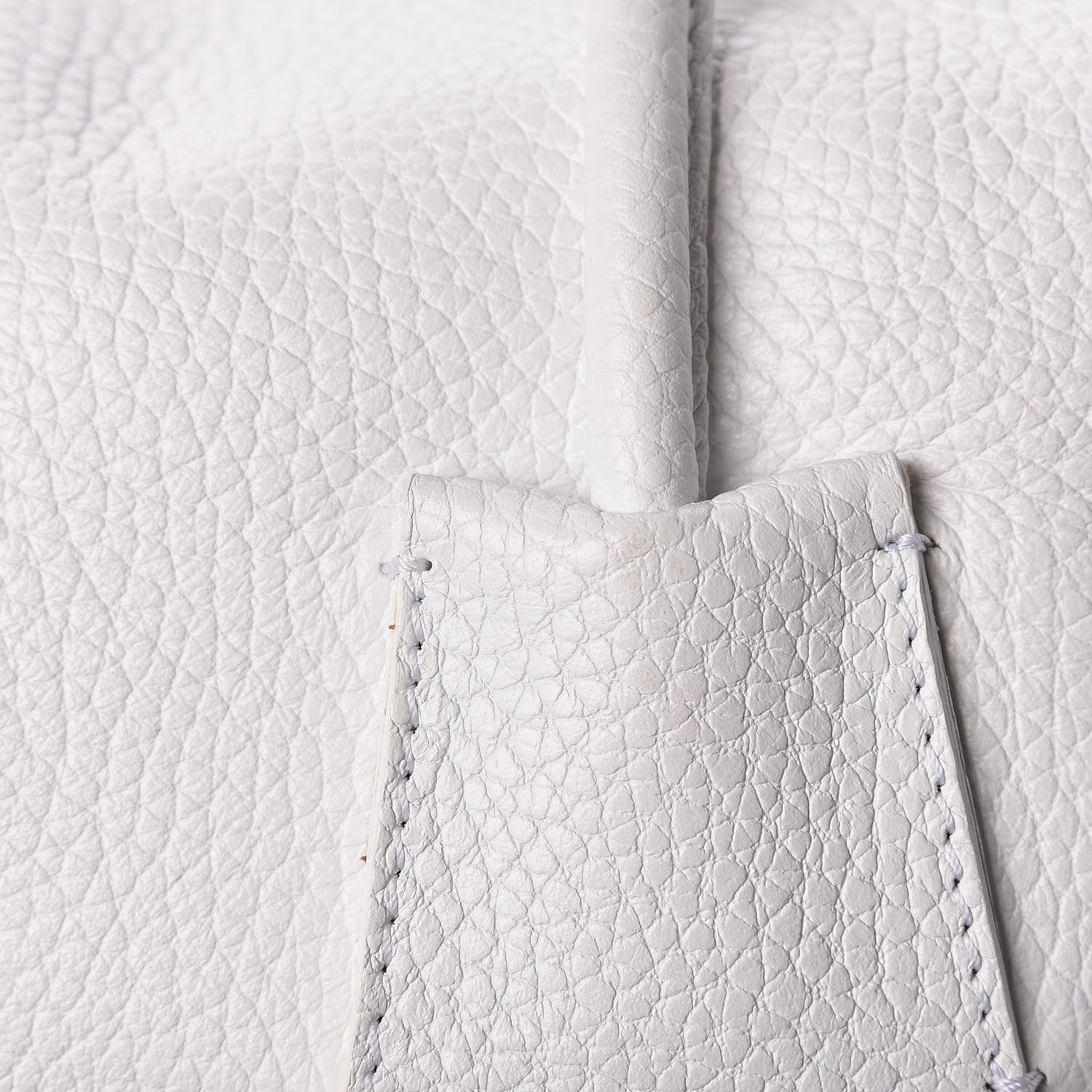 Burberry London Grainy Calfskin Medium Baynard Tote White 19 of 20