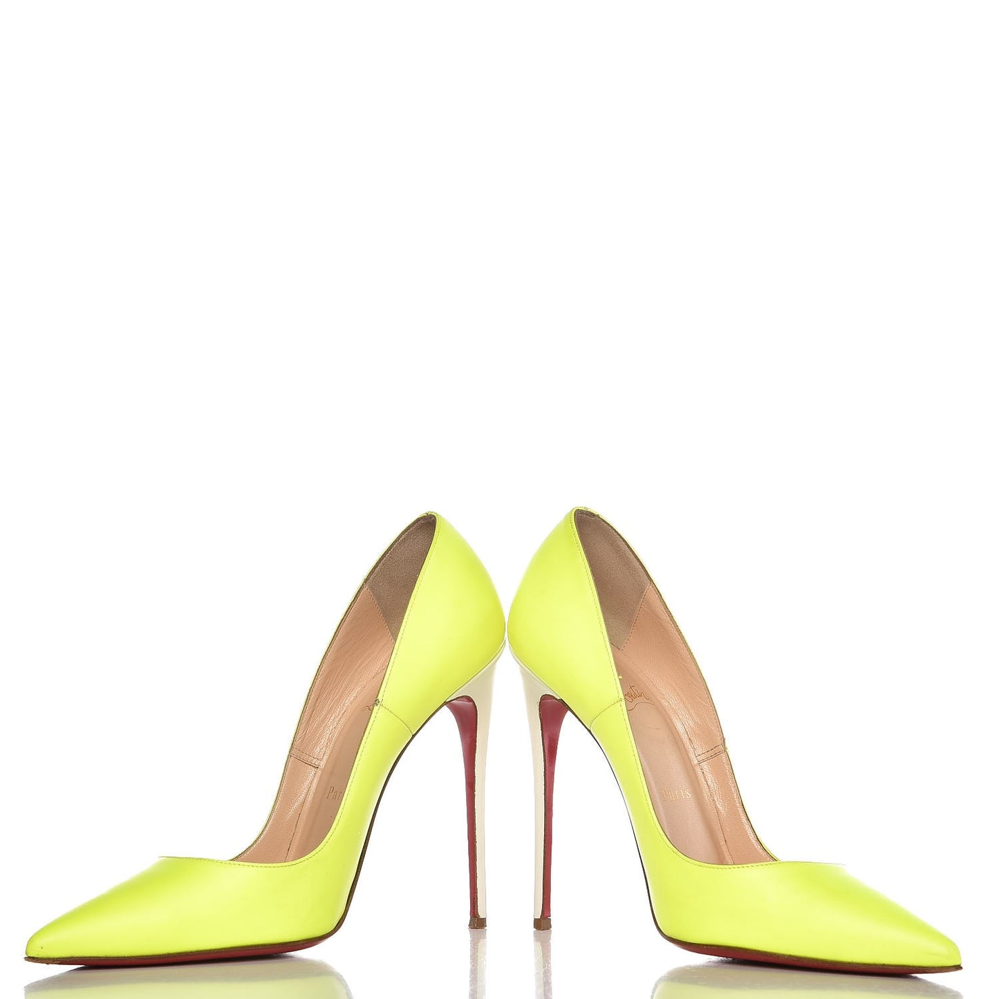 Fluo Mat Jazz Calf So Kate 120 Pumps 38 Jaune White