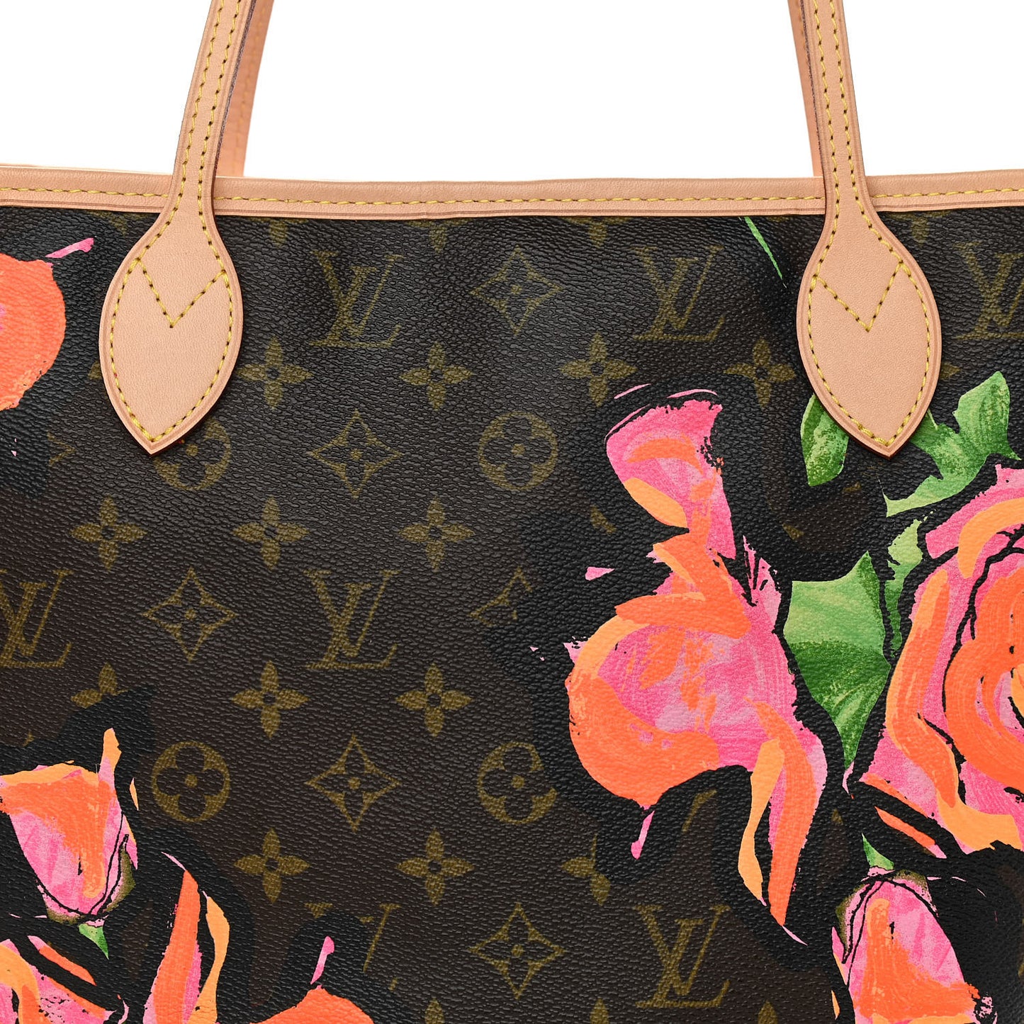 Monogram Roses Neverfull MM