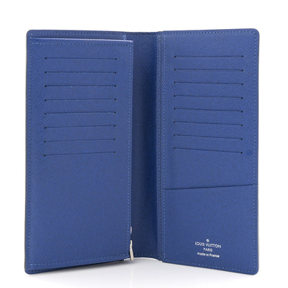 Louis Vuitton Taigarama Brazza Wallet NM Cobalt 5 of 8