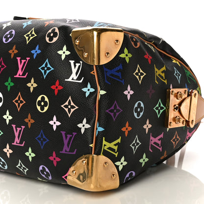 Louis Vuitton Monogram Multicolor Speedy 30 Black 7 of 18