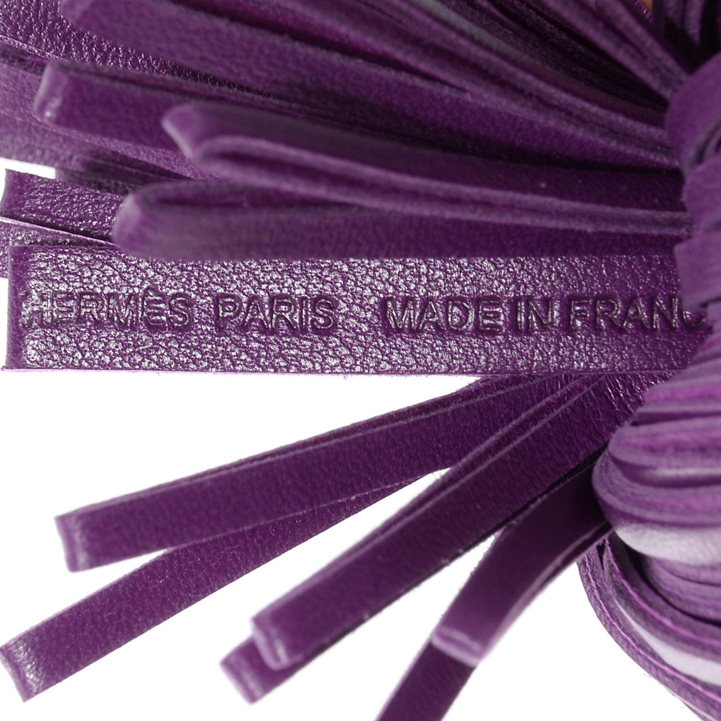 Lambskin Carmen Tassel Key Holder Anemone