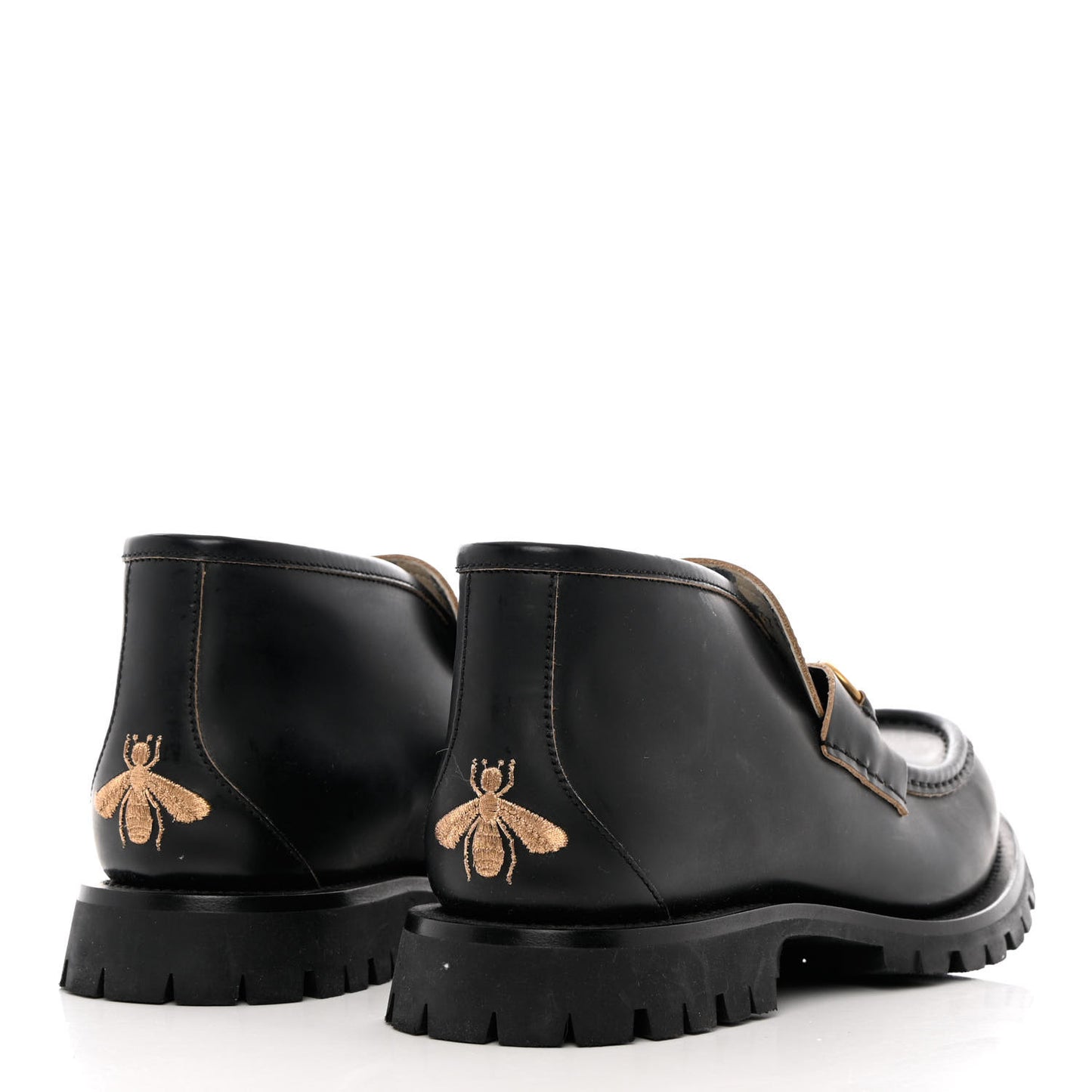 Cordovan Lux Mens Harald Horsebit Ankle Boots 10 Black