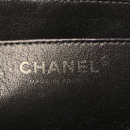 Chanel Metallic Lambskin Quilted Jumbo Single Flap Dark Grey 7 of 11