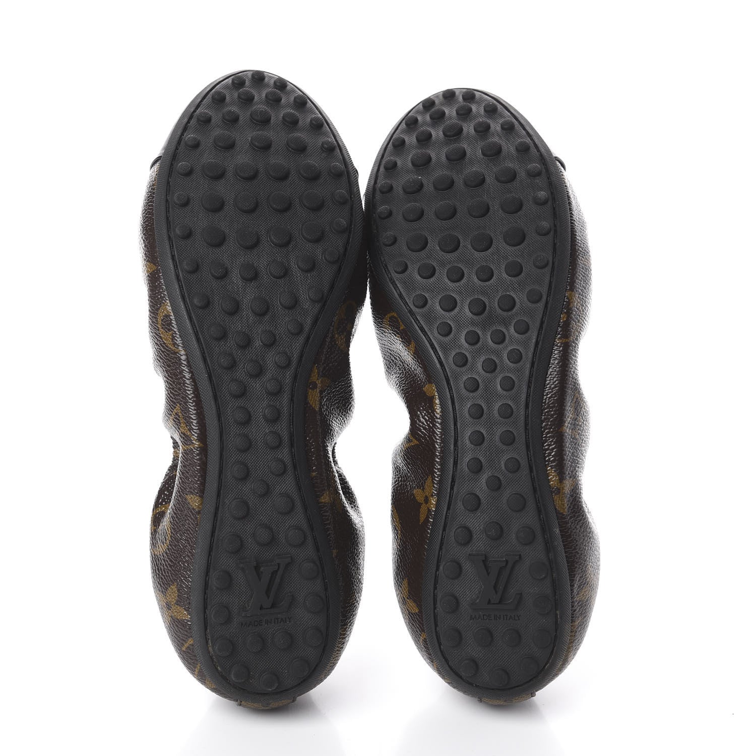 Louis Vuitton Monogram Flirty Ballerina Flats 38 Black 6 of 7