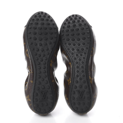 Louis Vuitton Monogram Flirty Ballerina Flats 38 Black 6 of 7